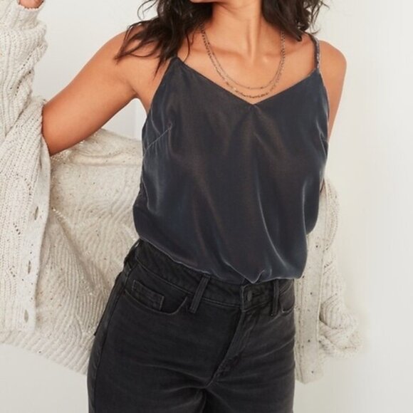 Old Navy Tops - Old Navy Velvet V Neck Camisole Top